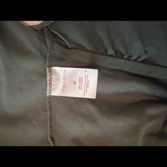 OLIVE GREEN LACE UP SCOOP BACK ONE PIECE BATHING SUIT - Picture 7 of 8